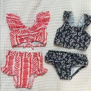 Baby Swimsuit Sets 3-6mo (Kate Quinn + Carters)